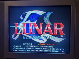 Lunar: Eternal Blue (Sega CD, 1995) - Disc Only - Tested
