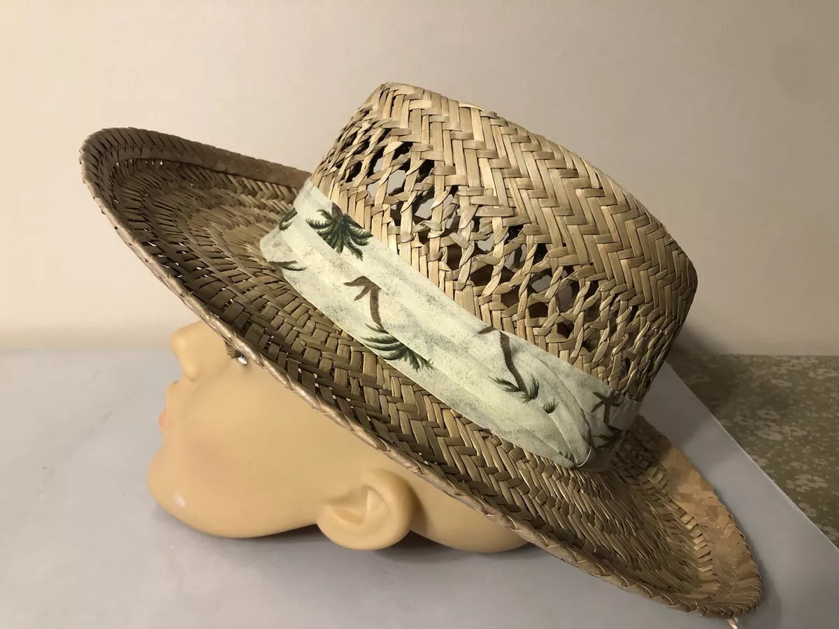 Gold coast sunwear straw hat one size