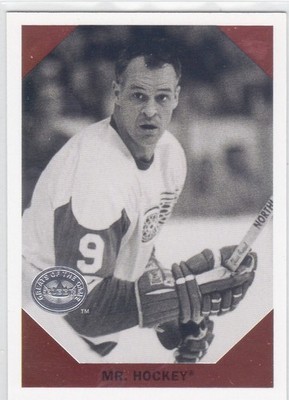 01/02 FLEER..GREATS OF THE GAME..GORDIE HOWE..RETROSPECTION..SP..# 1..RED WINGS
