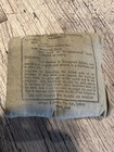 WWII Original Australian Field Dressing First Aid Pack Sydney April 1943 — photo 1
