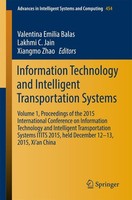 Information Technology And Intelligent Transportation Systems Valentina Emilia B