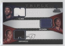 2008 SP Rookie Threads Triple OJ Mayo Eric Gordon Jerryd Bayless #RTT-MGB RC 9hb