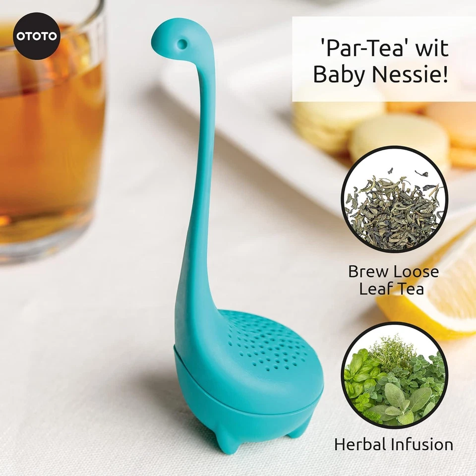 Lindo infusor de té de OTOTO - empinado de té de hojas sueltas, accesorios de té, té para Foto 3 de 4
