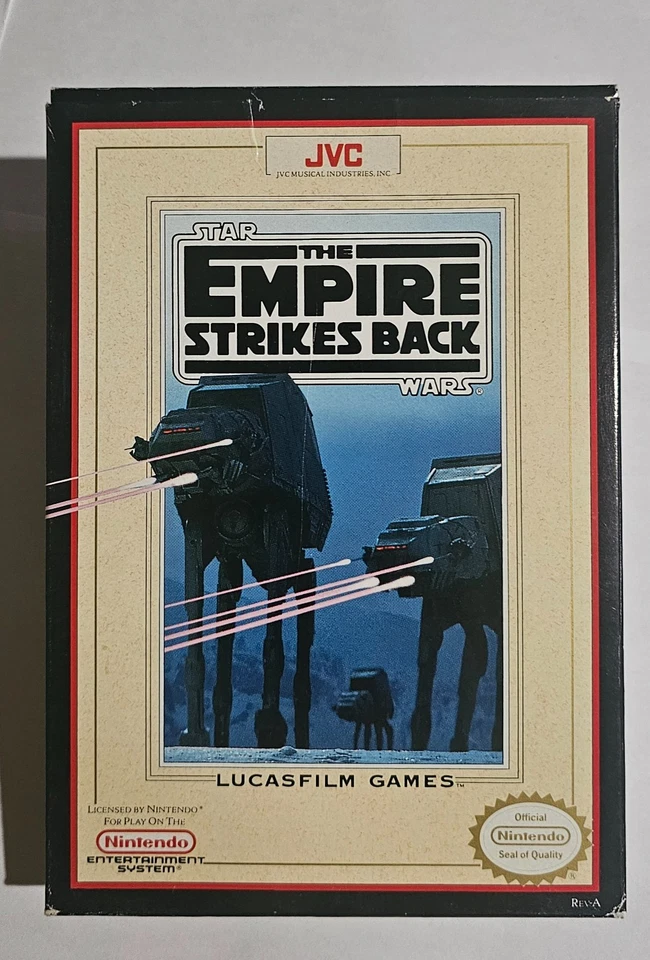 Star Wars El Imperio Contraataca NES incluye insertos manuales e imágenes Foto 2 de 4