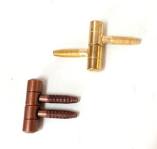 CERNIERA CERNIERE ANUBA ACCIAIO PER PORTE FINESTRE IN LEGNO OTTONATA BRONZATA