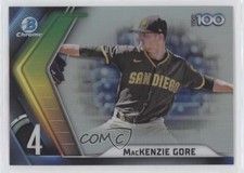 2022 Bowman Chrome Bowman Scouts Top 100 Mackenzie Gore #BTP-4 4k8