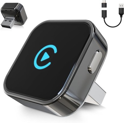 Wireless CarPlay & Android Auto Adapter 2026 Upgrade Instant 2-Phone Switch, 2-i