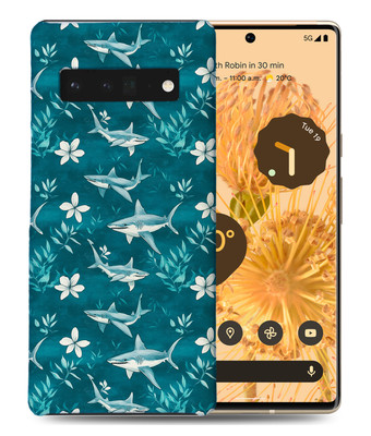 CASE COVER FOR GOOGLE PIXEL|CUTE SHARK PUP MARINE FISH FISH PATTERN #A1