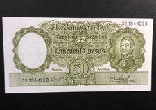 Argentina 50 Pesos 1960-1969 UNC