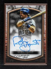 2022 Topps Museum Collection Framed Hall of Fame 4/10 Robin Yount Auto HOF k4s