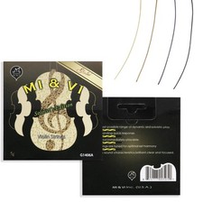 SOLOIST Violin Strings 4/4 GDAE w/Gold E - Synthetic Core Ball-End