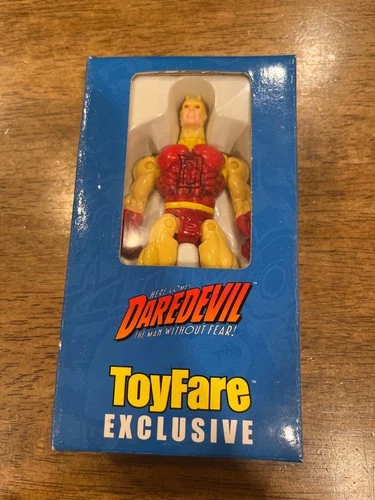 ToyBiz Marvel Toyfare Exclusive Daredevil 1999 5" Vintage Action Figure In Box