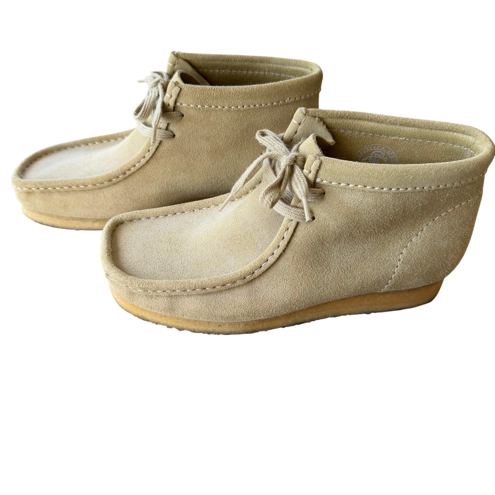 Clarks Originals Wallabee Boot Maple Suede Mens 8.5 Crepe Sole image 6