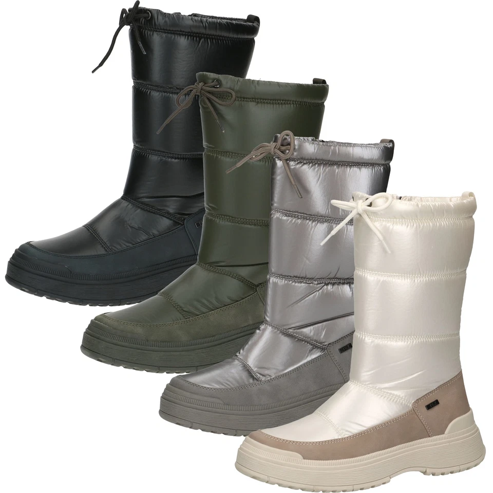 Caprice Damen Stiefelette Boot Warmfutter gesteppte Optik modern 9-26421-41