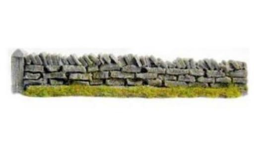 Javis PW1 Premier Roadside Dry Stone Walling Section Grey (Pk1) OO Gauge