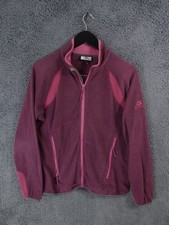 Mountain Equipment Jacket Womens Medium Maroon Polartec