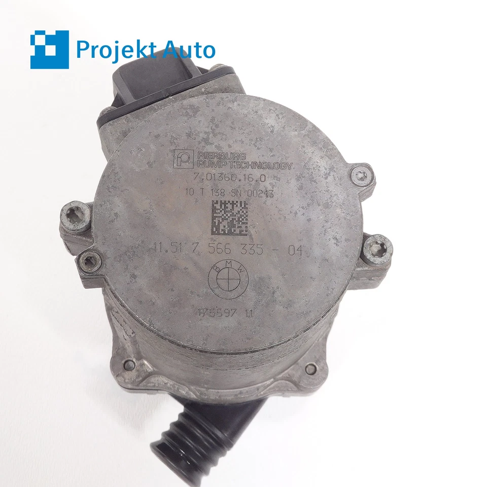 Вспомогательный водяной насос 08–21 BMW 7566335 E70 F15 F01 F02 F04 F10 F13 F06 F12 E71 - Изображение 4 из 4