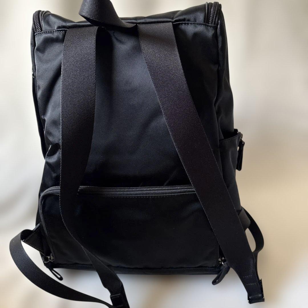 Rare Beautiful Item PORTER PLAN Backpack Black - image 4