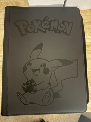 ringless binder for pokemon cards 4-Pocket Trading Card Binder for Pokemon Cards – Forzarocket® main image 1