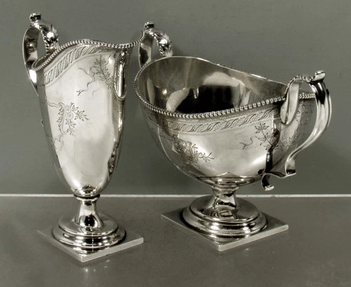 Gorham Sterling Silver Tea Set    c1920 NEOCLASSICAL