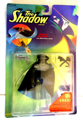 1994 Kenner Shadow Action Figurine Ambush Shadow Quick Draw Action NOS Sealed