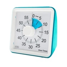 60 Minutes Countdown Visual Timer,Manage Time Well for and Adults,Silent Trav...