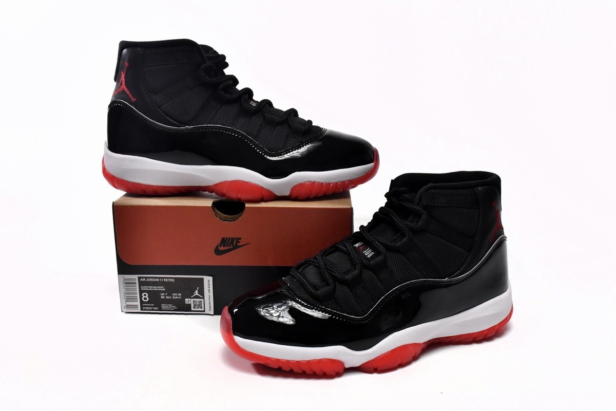 シューズ(女性用) AIR JORDAN 11 RETRO BRED 24cm Nike Air Jordan XI 11 Retro 