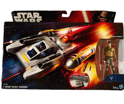 Star Wars Rebels Y-Wing Scout Bomber und Kanan Jarrus Actionfigur