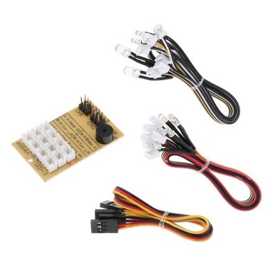LED Beleuchtungssystem Bausatz für MN86K 1:12 Modell LKW Simulation Turn