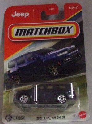 KKar Matchbox - 2025 Basic - 125/125 * 2022 Jeep Wagoneer - Dark Blue
