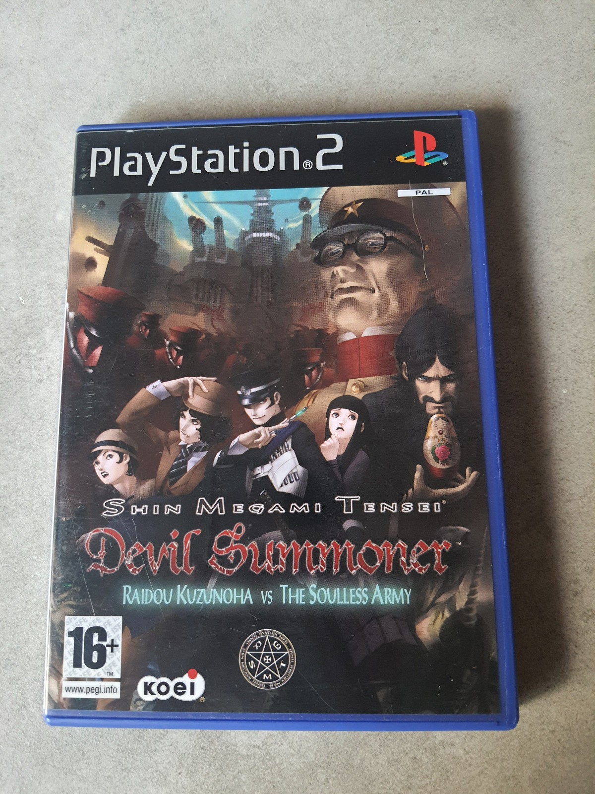 Shin Megami Tensei: Devil Summoner - Raidou Kuzunoha   PS2 PAL complete
