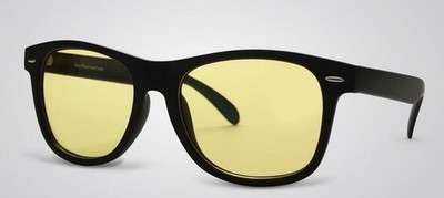 Eagle Eyes Optics  Charlie Night Sunglasses EE51003   Night-Lite Yellow