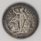 Great Britain - 1911-B Large Silver Trade Dollar - Popular