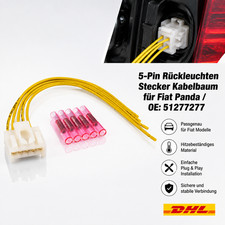 R&uuml;ckleuchte Kabelbaum Reparatur 5-polig Stecker F&uuml;r Fiat Grande Punto Stilo