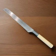Suncraft Stainless Japan Serrated Bread Knife
