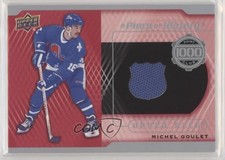2018 Upper Deck A Piece of History 1000 Point Club Michel Goulet #PC-MG HOF qb6