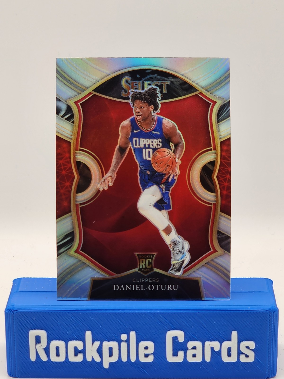 2020-21 Select - Concourse Daniel Oturu #93 Silver Prizm 