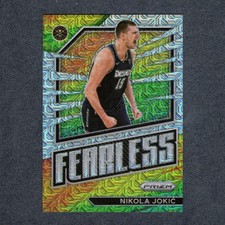 2022-23 Panini Prizm Nikola Jokic Fearless Mojo Prizm 03/25 #Y