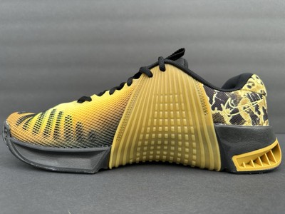 NIKE METCON 9 AMP BLACK BRONZINE CITRON TINT WORKOUT DZ2616-002