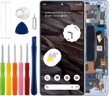 Supports Fingerprints Blue with Frame OLED Display Touch Screen Digitizer