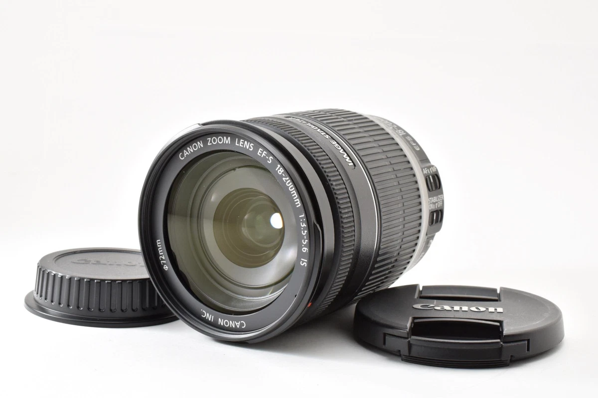 Canon EF-S 18-200mm Focal Camera Lenses for sale | eBay