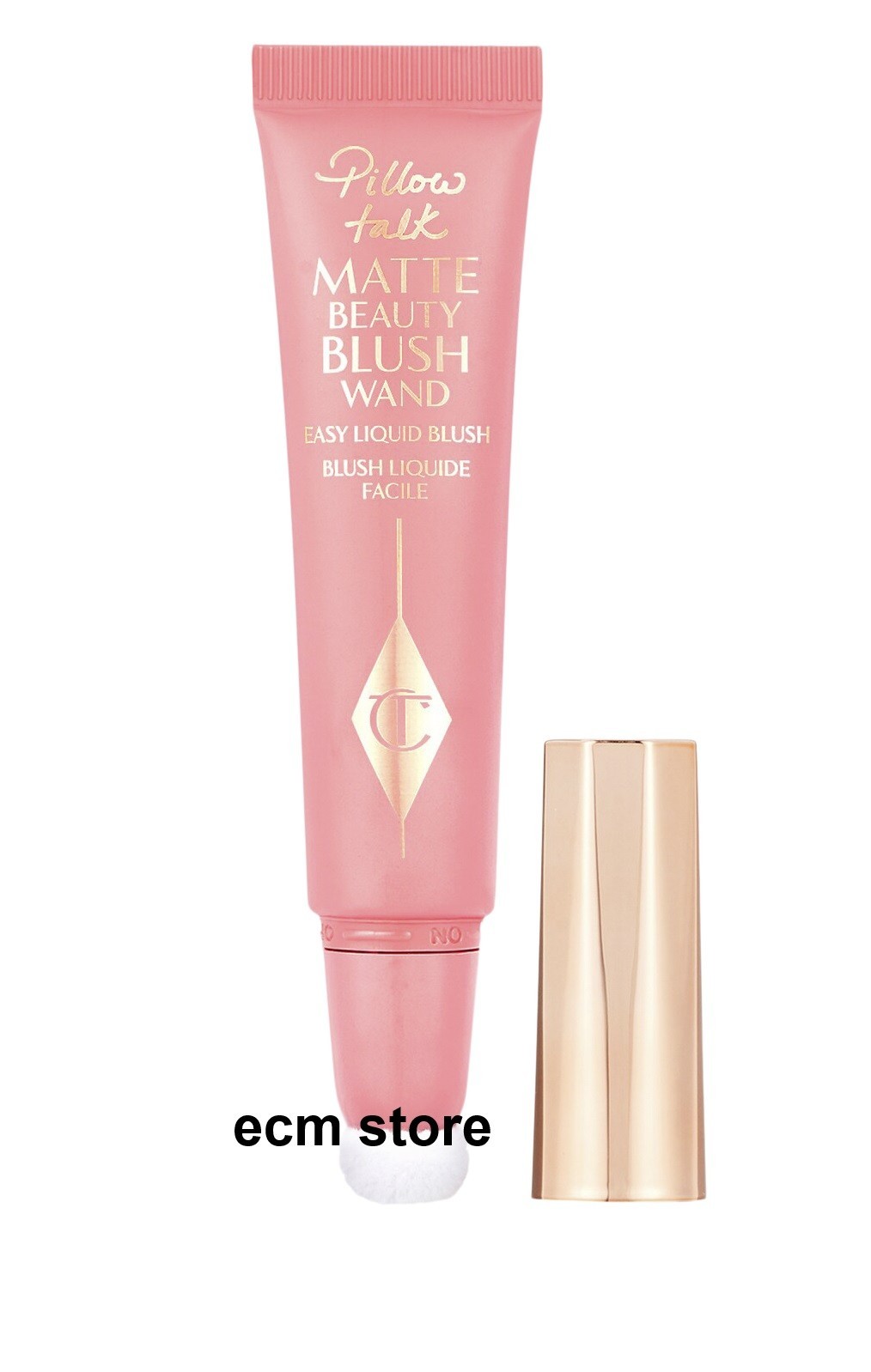 Blush liquide Pillow Talk Charlotte Tilbury fard à joues mat crème 12 ml