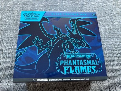 Elite Trainer Box Phantasmal Flames Mega Evolution Booster Box ohne Packungen