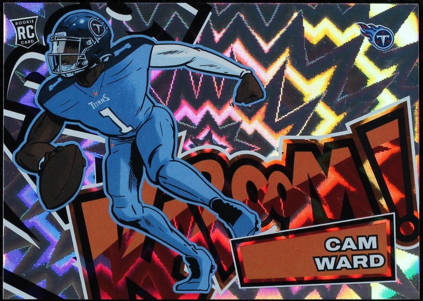 2025 Panini Absolute - Kaboom! Horizontal Cameron Ward #31 (RC