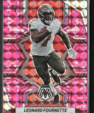 Leonard Fournette 2022 Panini Mosaic: Mosaic Camo Pink #183 Tampa Bay Buccaneers