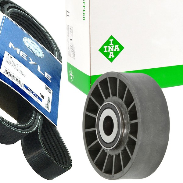Meyle 6PK1980 Keilrippenriemen + Rolle FüR Mercedes C124 W124 W201 1.8-image