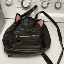 Black Cat Ear Backpack