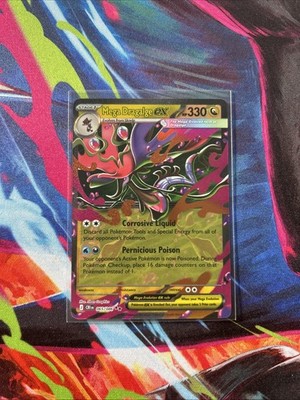 Mega Dragalge ex - Double Rare Holo - ME04: Chaos Rising 065/086 Pokemon TCG NM