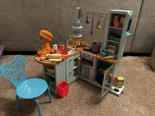 American Girl Kitchen Set Gourmet Kitchen Cuisine ~ Retired