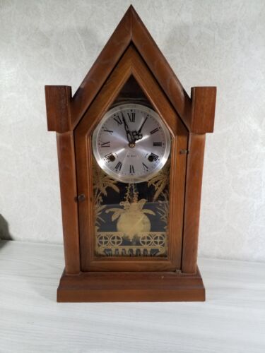 Reloj Frontier 31 Días Péndulo MANTO 0r PARED Corea Vintage - Imagen 3 de 15
